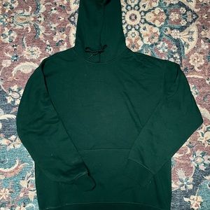 Forest green hoodie